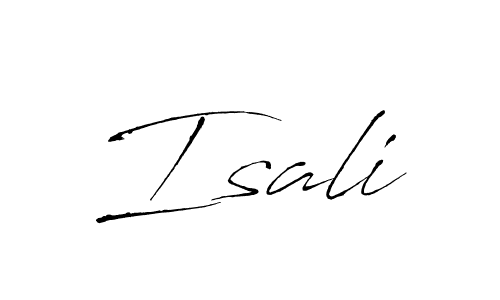 Similarly Antro_Vectra is the best handwritten signature design. Signature creator online .You can use it as an online autograph creator for name Isali. Isali signature style 6 images and pictures png