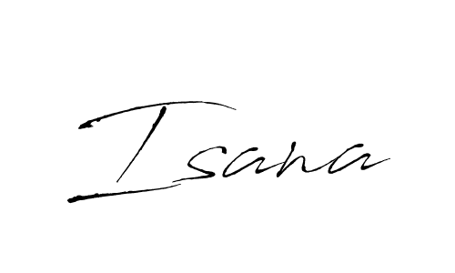 Antro_Vectra is a professional signature style that is perfect for those who want to add a touch of class to their signature. It is also a great choice for those who want to make their signature more unique. Get Isana name to fancy signature for free. Isana signature style 6 images and pictures png