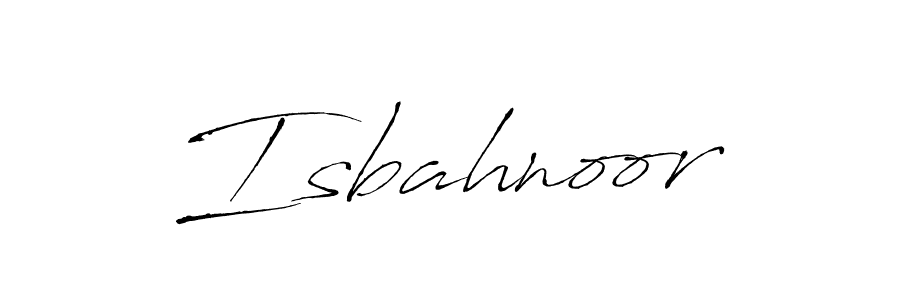 Antro_Vectra is a professional signature style that is perfect for those who want to add a touch of class to their signature. It is also a great choice for those who want to make their signature more unique. Get Isbahnoor name to fancy signature for free. Isbahnoor signature style 6 images and pictures png