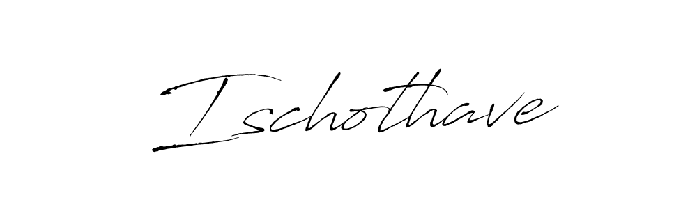 Create a beautiful signature design for name Ischothave. With this signature (Antro_Vectra) fonts, you can make a handwritten signature for free. Ischothave signature style 6 images and pictures png