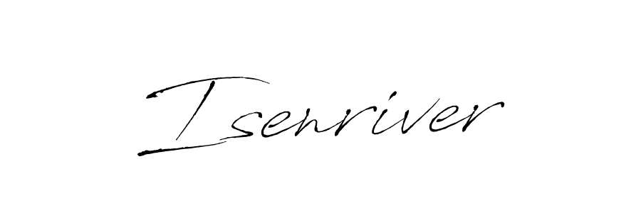 You should practise on your own different ways (Antro_Vectra) to write your name (Isenriver) in signature. don't let someone else do it for you. Isenriver signature style 6 images and pictures png