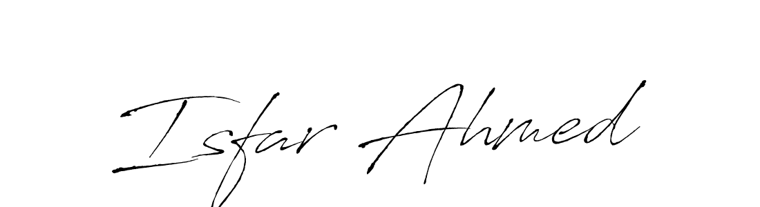 Antro_Vectra is a professional signature style that is perfect for those who want to add a touch of class to their signature. It is also a great choice for those who want to make their signature more unique. Get Isfar Ahmed name to fancy signature for free. Isfar Ahmed signature style 6 images and pictures png