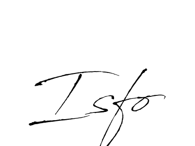 Make a beautiful signature design for name Isfo. Use this online signature maker to create a handwritten signature for free. Isfo signature style 6 images and pictures png