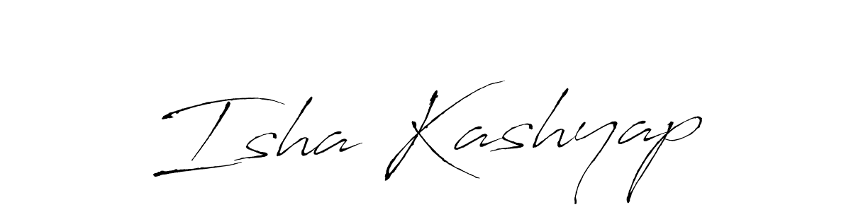 Also You can easily find your signature by using the search form. We will create Isha Kashyap name handwritten signature images for you free of cost using Antro_Vectra sign style. Isha Kashyap signature style 6 images and pictures png