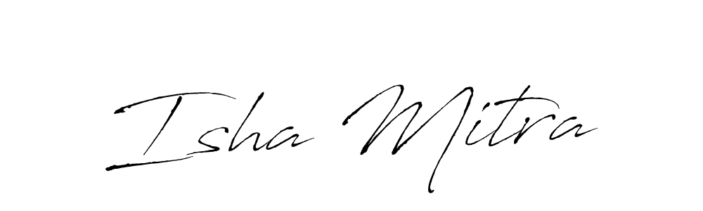 It looks lik you need a new signature style for name Isha Mitra. Design unique handwritten (Antro_Vectra) signature with our free signature maker in just a few clicks. Isha Mitra signature style 6 images and pictures png