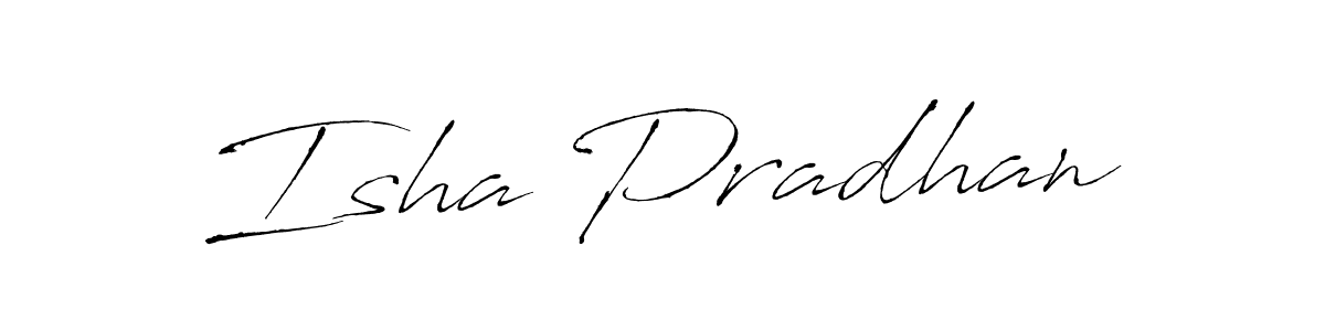 Use a signature maker to create a handwritten signature online. With this signature software, you can design (Antro_Vectra) your own signature for name Isha Pradhan. Isha Pradhan signature style 6 images and pictures png