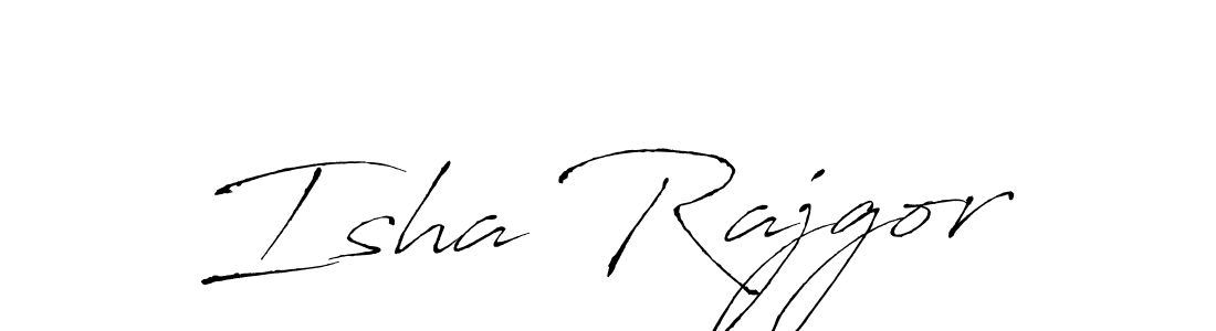 You should practise on your own different ways (Antro_Vectra) to write your name (Isha Rajgor) in signature. don't let someone else do it for you. Isha Rajgor signature style 6 images and pictures png