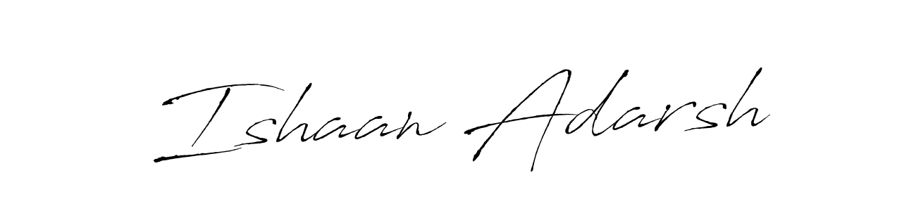 Also we have Ishaan Adarsh name is the best signature style. Create professional handwritten signature collection using Antro_Vectra autograph style. Ishaan Adarsh signature style 6 images and pictures png