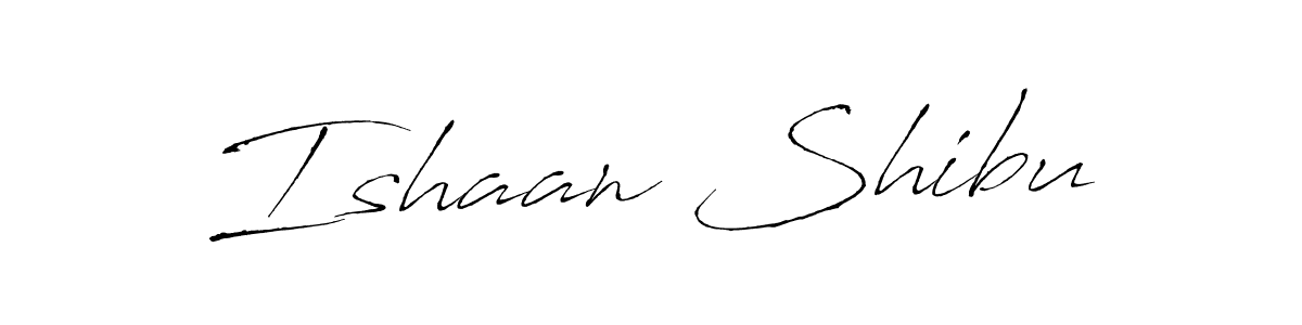 Ishaan Shibu stylish signature style. Best Handwritten Sign (Antro_Vectra) for my name. Handwritten Signature Collection Ideas for my name Ishaan Shibu. Ishaan Shibu signature style 6 images and pictures png