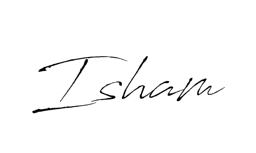 Also we have Isham name is the best signature style. Create professional handwritten signature collection using Antro_Vectra autograph style. Isham signature style 6 images and pictures png