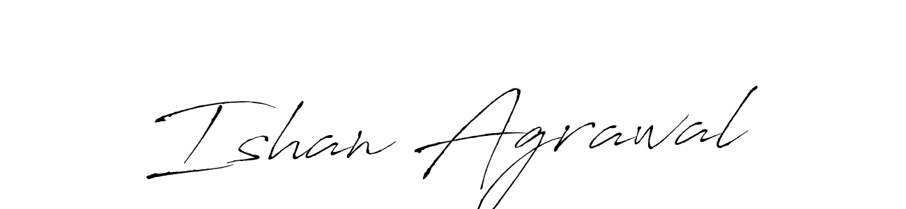 Also we have Ishan Agrawal name is the best signature style. Create professional handwritten signature collection using Antro_Vectra autograph style. Ishan Agrawal signature style 6 images and pictures png