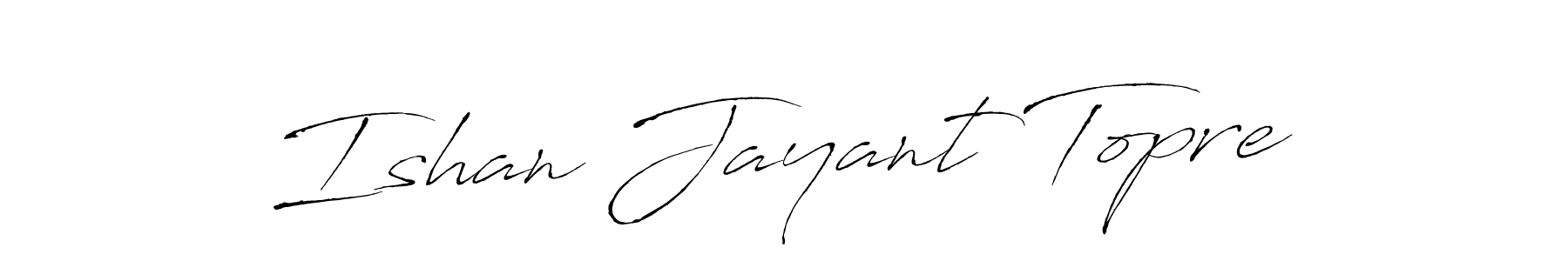 Similarly Antro_Vectra is the best handwritten signature design. Signature creator online .You can use it as an online autograph creator for name Ishan Jayant Topre. Ishan Jayant Topre signature style 6 images and pictures png