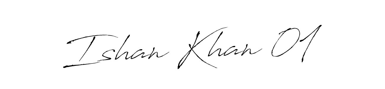 Use a signature maker to create a handwritten signature online. With this signature software, you can design (Antro_Vectra) your own signature for name Ishan Khan 01. Ishan Khan 01 signature style 6 images and pictures png