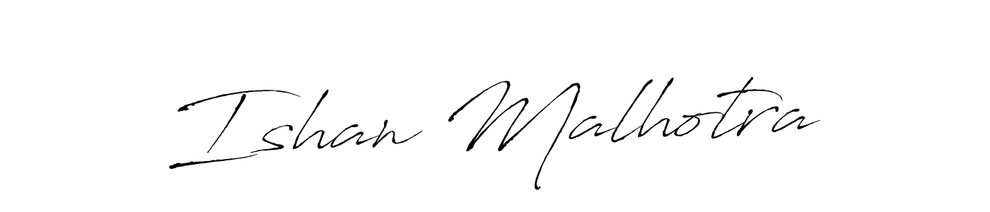 Use a signature maker to create a handwritten signature online. With this signature software, you can design (Antro_Vectra) your own signature for name Ishan Malhotra. Ishan Malhotra signature style 6 images and pictures png