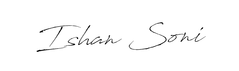 The best way (Antro_Vectra) to make a short signature is to pick only two or three words in your name. The name Ishan Soni include a total of six letters. For converting this name. Ishan Soni signature style 6 images and pictures png