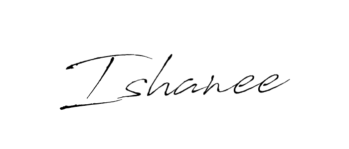 if you are searching for the best signature style for your name Ishanee. so please give up your signature search. here we have designed multiple signature styles  using Antro_Vectra. Ishanee signature style 6 images and pictures png