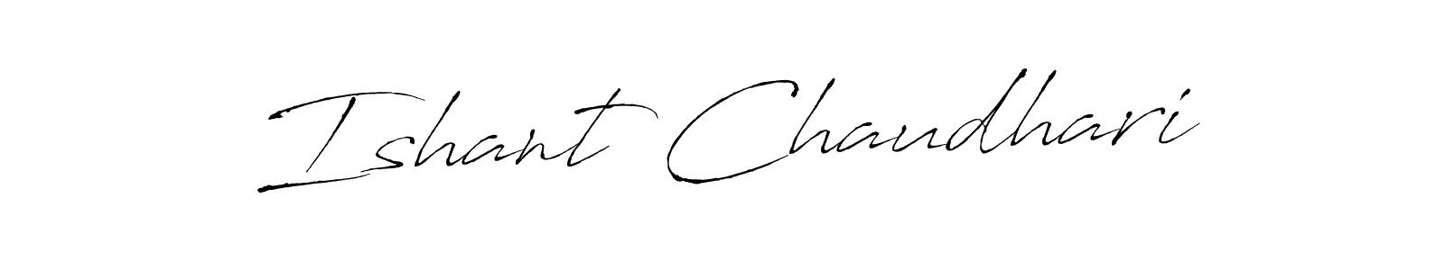 Also You can easily find your signature by using the search form. We will create Ishant Chaudhari name handwritten signature images for you free of cost using Antro_Vectra sign style. Ishant Chaudhari signature style 6 images and pictures png