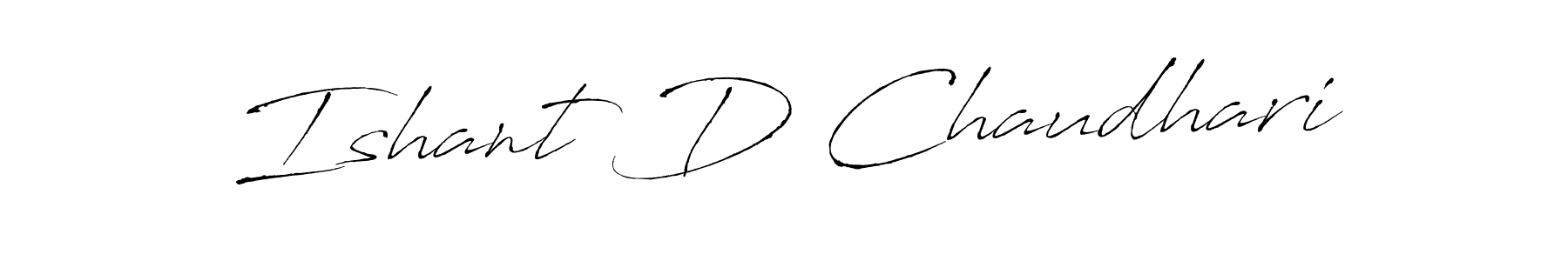 Make a beautiful signature design for name Ishant D Chaudhari. Use this online signature maker to create a handwritten signature for free. Ishant D Chaudhari signature style 6 images and pictures png