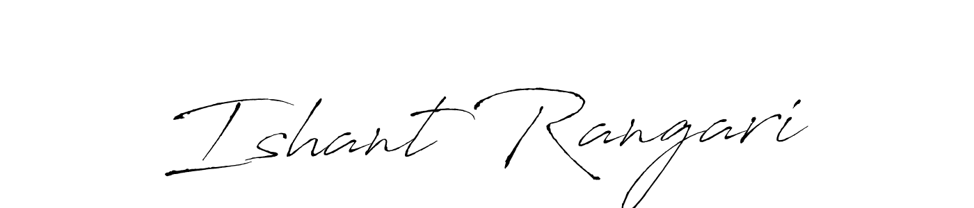 Here are the top 10 professional signature styles for the name Ishant Rangari. These are the best autograph styles you can use for your name. Ishant Rangari signature style 6 images and pictures png