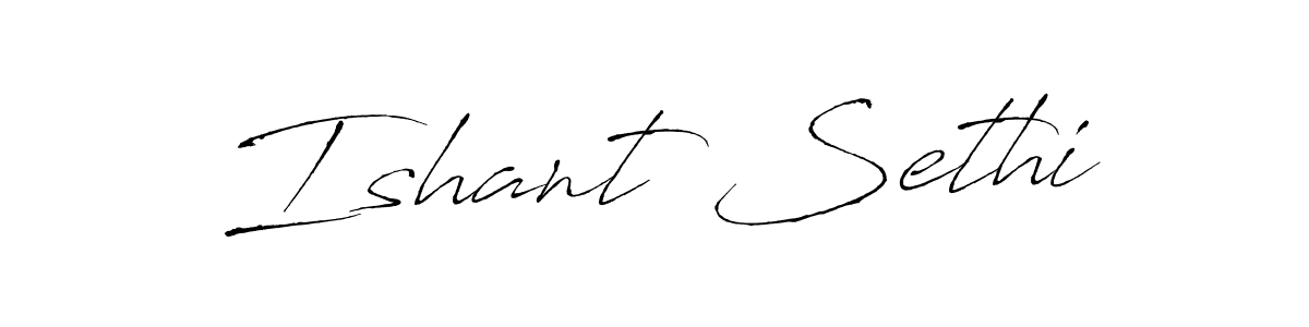 if you are searching for the best signature style for your name Ishant Sethi. so please give up your signature search. here we have designed multiple signature styles  using Antro_Vectra. Ishant Sethi signature style 6 images and pictures png