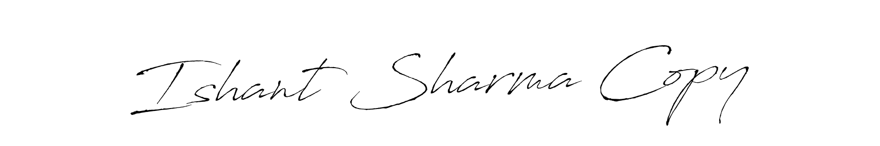 Make a short Ishant Sharma Copy signature style. Manage your documents anywhere anytime using Antro_Vectra. Create and add eSignatures, submit forms, share and send files easily. Ishant Sharma Copy signature style 6 images and pictures png