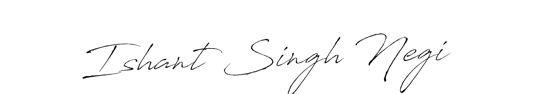 You can use this online signature creator to create a handwritten signature for the name Ishant Singh Negi. This is the best online autograph maker. Ishant Singh Negi signature style 6 images and pictures png