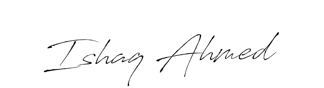 You should practise on your own different ways (Antro_Vectra) to write your name (Ishaq Ahmed) in signature. don't let someone else do it for you. Ishaq Ahmed signature style 6 images and pictures png