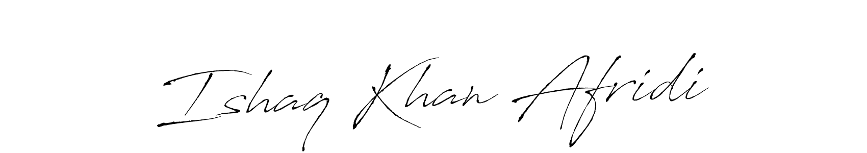 Ishaq Khan Afridi stylish signature style. Best Handwritten Sign (Antro_Vectra) for my name. Handwritten Signature Collection Ideas for my name Ishaq Khan Afridi. Ishaq Khan Afridi signature style 6 images and pictures png