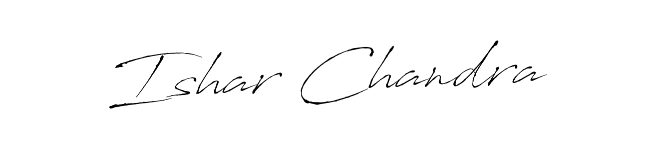 How to Draw Ishar Chandra signature style? Antro_Vectra is a latest design signature styles for name Ishar Chandra. Ishar Chandra signature style 6 images and pictures png