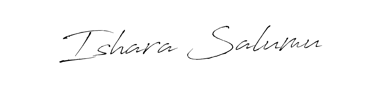 Similarly Antro_Vectra is the best handwritten signature design. Signature creator online .You can use it as an online autograph creator for name Ishara Salumu. Ishara Salumu signature style 6 images and pictures png