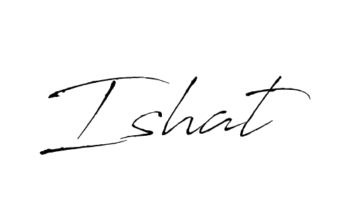 Make a beautiful signature design for name Ishat. Use this online signature maker to create a handwritten signature for free. Ishat signature style 6 images and pictures png