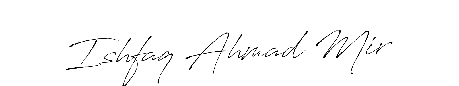 Make a short Ishfaq Ahmad Mir signature style. Manage your documents anywhere anytime using Antro_Vectra. Create and add eSignatures, submit forms, share and send files easily. Ishfaq Ahmad Mir signature style 6 images and pictures png