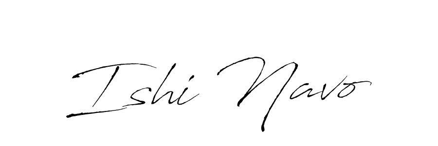 Antro_Vectra is a professional signature style that is perfect for those who want to add a touch of class to their signature. It is also a great choice for those who want to make their signature more unique. Get Ishi Navo name to fancy signature for free. Ishi Navo signature style 6 images and pictures png