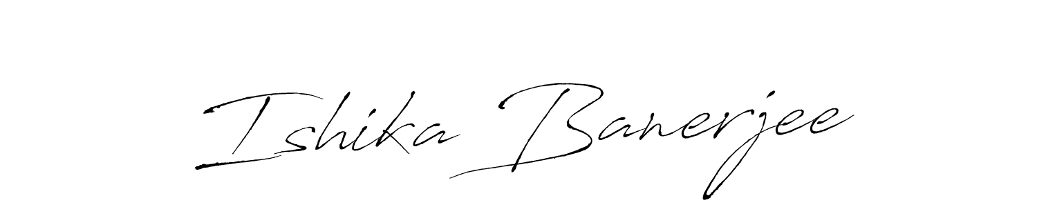 Make a short Ishika Banerjee signature style. Manage your documents anywhere anytime using Antro_Vectra. Create and add eSignatures, submit forms, share and send files easily. Ishika Banerjee signature style 6 images and pictures png