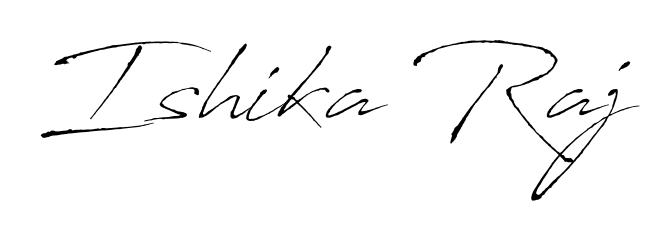 Ishika Raj stylish signature style. Best Handwritten Sign (Antro_Vectra) for my name. Handwritten Signature Collection Ideas for my name Ishika Raj. Ishika Raj signature style 6 images and pictures png