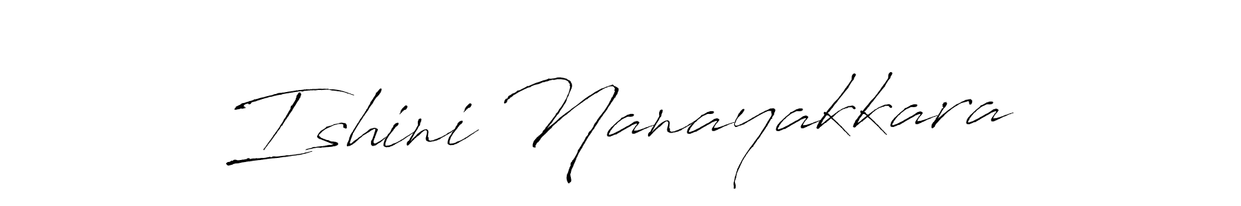 Antro_Vectra is a professional signature style that is perfect for those who want to add a touch of class to their signature. It is also a great choice for those who want to make their signature more unique. Get Ishini Nanayakkara name to fancy signature for free. Ishini Nanayakkara signature style 6 images and pictures png