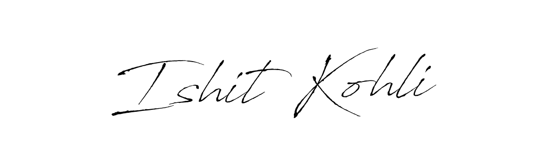 You can use this online signature creator to create a handwritten signature for the name Ishit Kohli. This is the best online autograph maker. Ishit Kohli signature style 6 images and pictures png