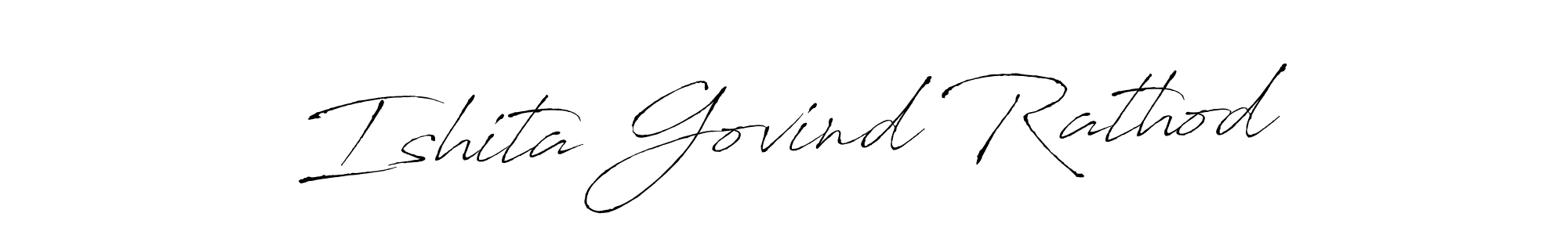 See photos of Ishita Govind Rathod official signature by Spectra . Check more albums & portfolios. Read reviews & check more about Antro_Vectra font. Ishita Govind Rathod signature style 6 images and pictures png