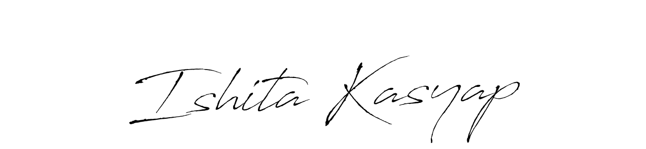 This is the best signature style for the Ishita Kasyap name. Also you like these signature font (Antro_Vectra). Mix name signature. Ishita Kasyap signature style 6 images and pictures png