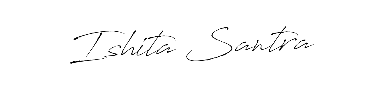 Make a beautiful signature design for name Ishita Santra. Use this online signature maker to create a handwritten signature for free. Ishita Santra signature style 6 images and pictures png