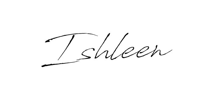 Antro_Vectra is a professional signature style that is perfect for those who want to add a touch of class to their signature. It is also a great choice for those who want to make their signature more unique. Get Ishleen name to fancy signature for free. Ishleen signature style 6 images and pictures png