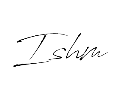 This is the best signature style for the Ishm name. Also you like these signature font (Antro_Vectra). Mix name signature. Ishm signature style 6 images and pictures png