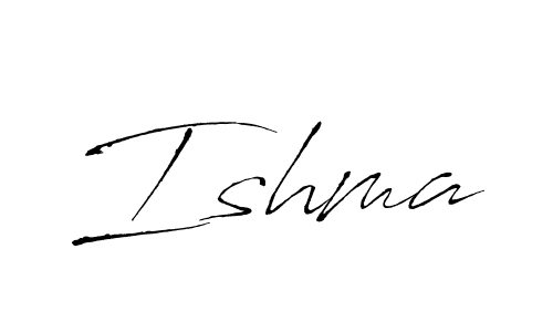 See photos of Ishma official signature by Spectra . Check more albums & portfolios. Read reviews & check more about Antro_Vectra font. Ishma signature style 6 images and pictures png