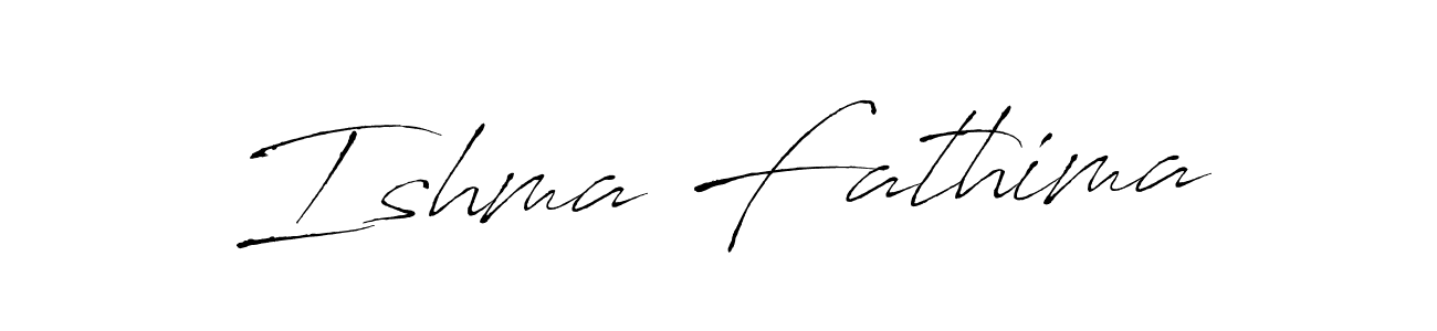 Once you've used our free online signature maker to create your best signature Antro_Vectra style, it's time to enjoy all of the benefits that Ishma Fathima name signing documents. Ishma Fathima signature style 6 images and pictures png