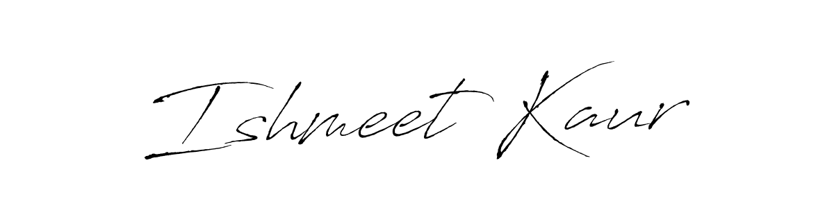 if you are searching for the best signature style for your name Ishmeet Kaur. so please give up your signature search. here we have designed multiple signature styles  using Antro_Vectra. Ishmeet Kaur signature style 6 images and pictures png