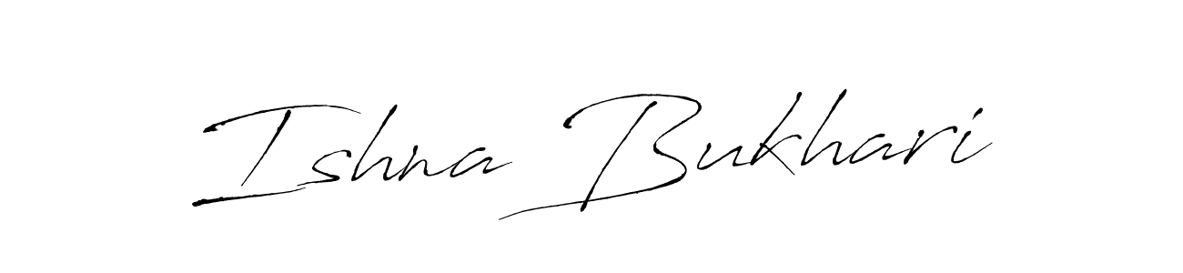 Similarly Antro_Vectra is the best handwritten signature design. Signature creator online .You can use it as an online autograph creator for name Ishna Bukhari. Ishna Bukhari signature style 6 images and pictures png