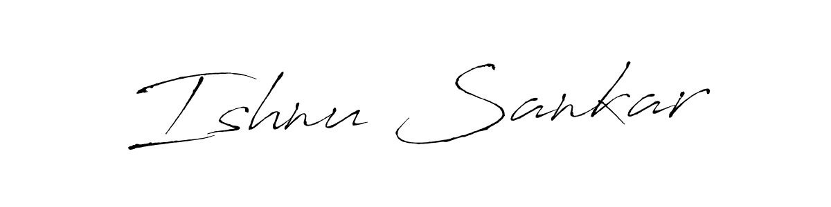 It looks lik you need a new signature style for name Ishnu Sankar. Design unique handwritten (Antro_Vectra) signature with our free signature maker in just a few clicks. Ishnu Sankar signature style 6 images and pictures png