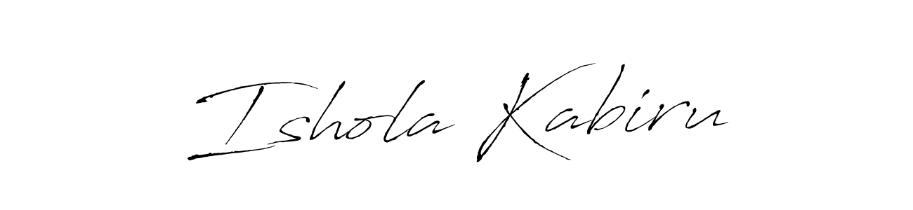 It looks lik you need a new signature style for name Ishola Kabiru. Design unique handwritten (Antro_Vectra) signature with our free signature maker in just a few clicks. Ishola Kabiru signature style 6 images and pictures png