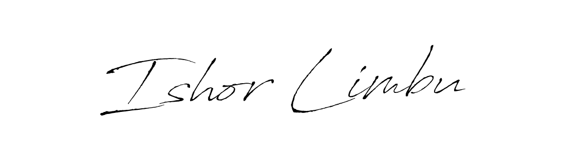 Ishor Limbu stylish signature style. Best Handwritten Sign (Antro_Vectra) for my name. Handwritten Signature Collection Ideas for my name Ishor Limbu. Ishor Limbu signature style 6 images and pictures png