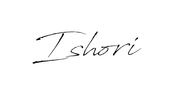 How to make Ishori name signature. Use Antro_Vectra style for creating short signs online. This is the latest handwritten sign. Ishori signature style 6 images and pictures png